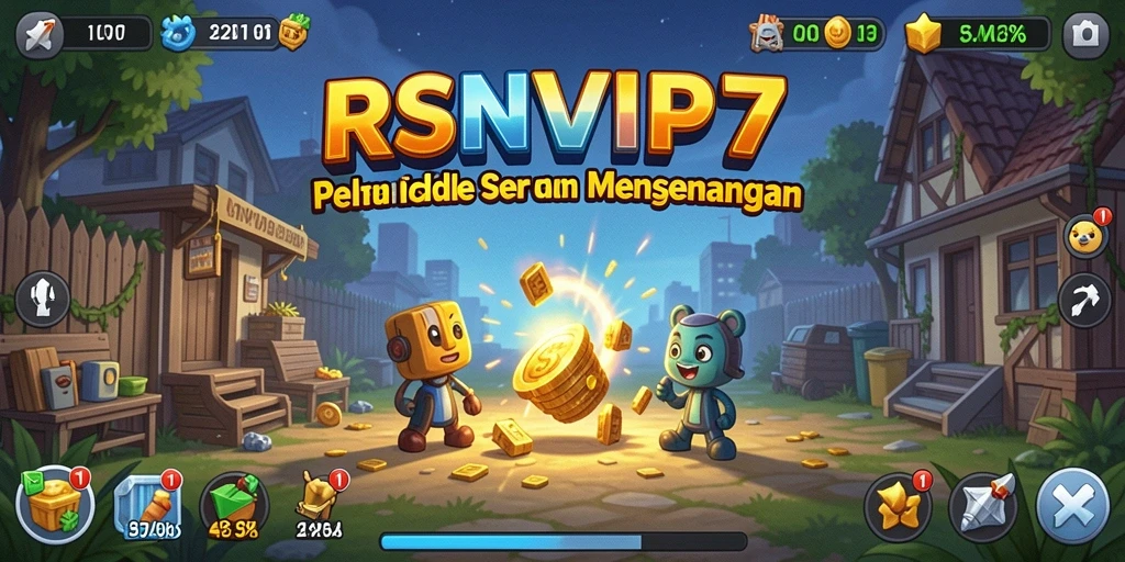 Tampilan gameplay menarik dari RSNVIP7 yang menonjolkan elemen Idle.